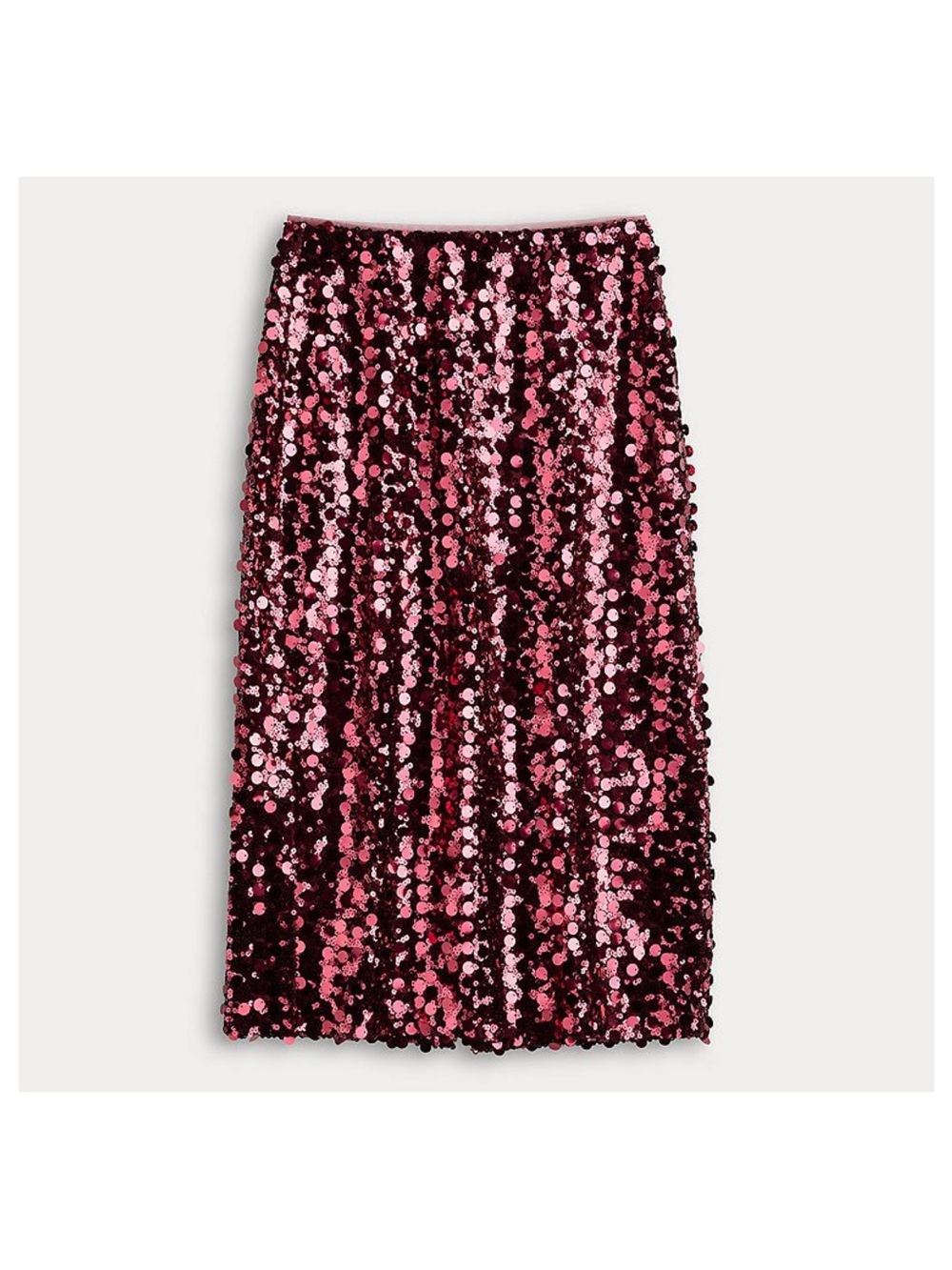 5 for $25 🎉Nine West Burgundy Sequin Midi Skirt